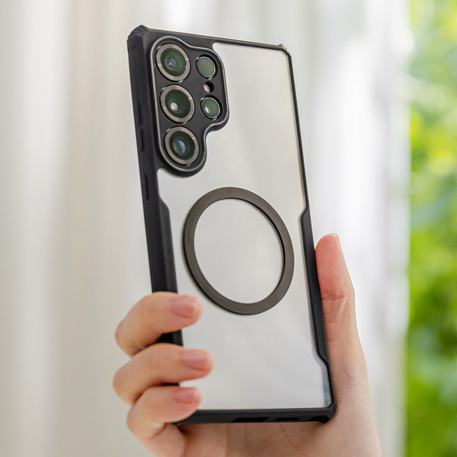 변색 없는 투명 하드 tpu범퍼 충격보호 맥세이프 케이스