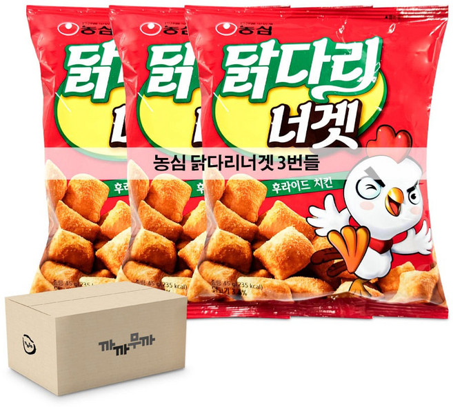 농심 닭다리 너겟 45g, 24개