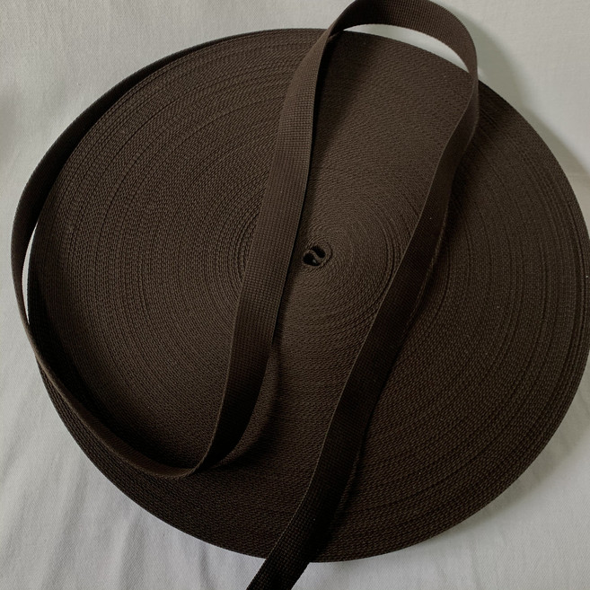 3센티 브라운 웨빙끈 브라운 가방끈, 1개