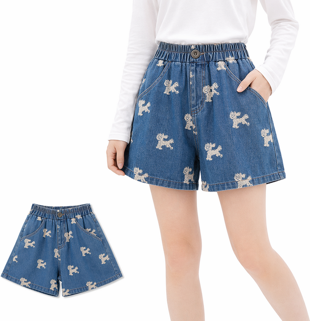 유아동 데님팬츠 남아 여아 청바지 키즈 일자핏 데일리룩 밴딩