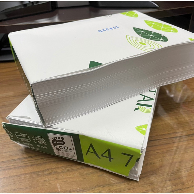 PAPER STAR A5 70P 影印紙 台灣製 500張 中華紙漿 碳足跡 環境友善用