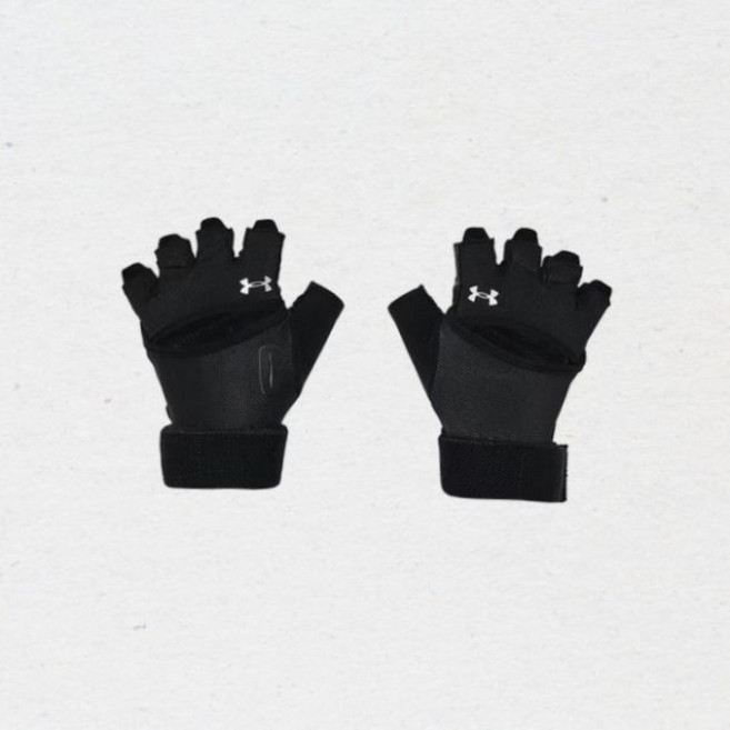 [백화점 정품] 언더아머 Under Armour (1369831) 여성 UA 웨이트리프팅 글러브 헬스장갑, 001/BLACK, 1개