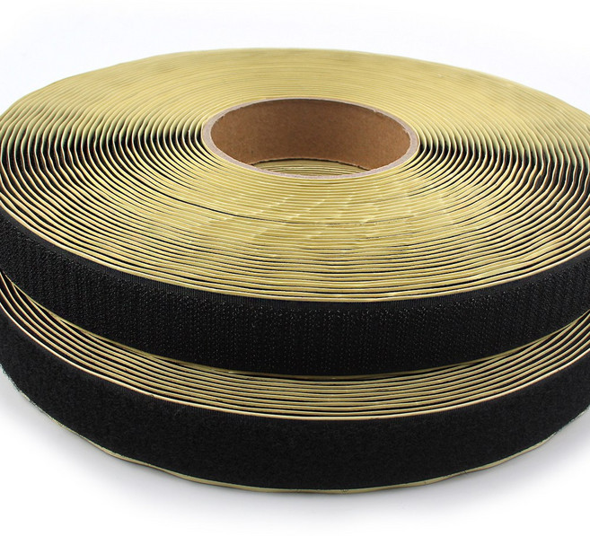 찍찍이테이프 20y 보슬이+까슬이 암 수세트 벨크로, 찍찍이 접착2.5세트(검정-20y), 1개