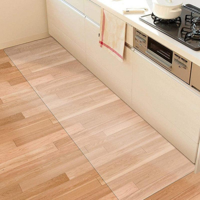 일본 주방 매트 투명 미끄럼 캐릭터 방수 무광 PVC, 1개, 30x40cm, 투명3.0mm로 업그레이드