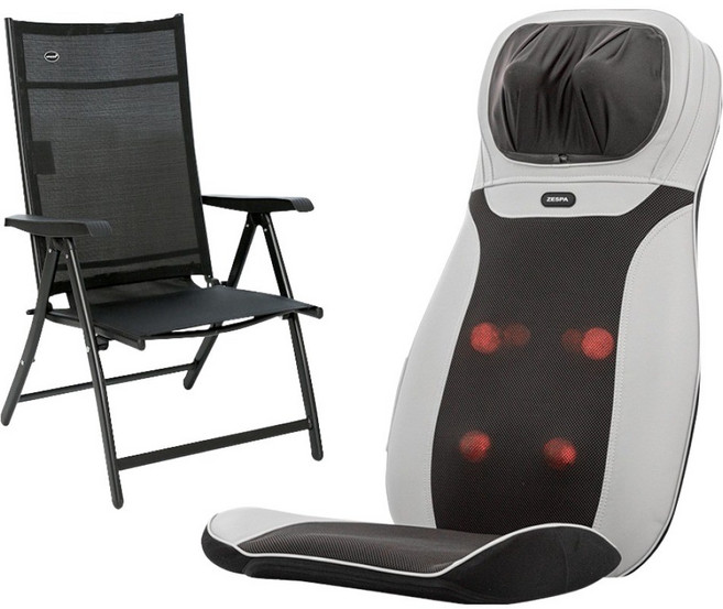 제스파 터치바디밸런스 의자형 안마기 ZP943 + 안락의자 ZP737 세트, 혼합색상