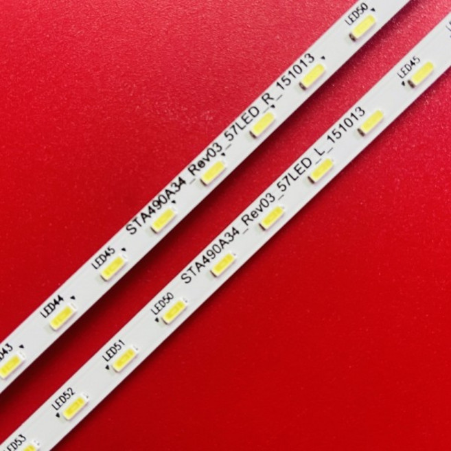 TV LED 바 소니 KDL-49WD751 백라이트 스트립 2 개, 02 Kit 2pcs For 1 TV, 01 빠른