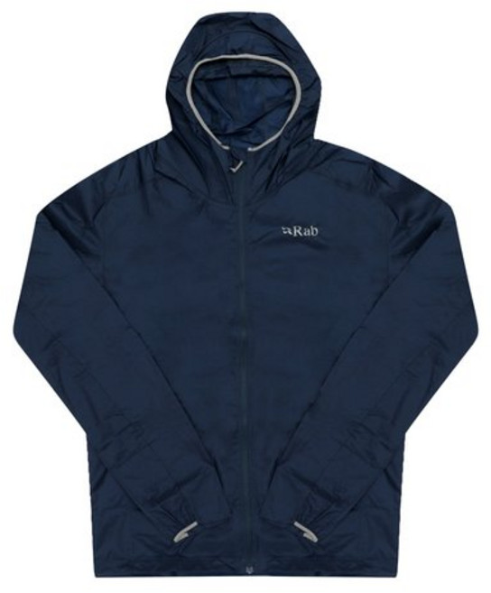 랩 RAB QWS48 TEMPEST BLUE 바이탈 초경량 방풍 후드 남성 자켓 2862146