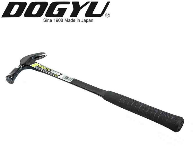 DOGYU 扁柄附磁鎚 450mm, 1個