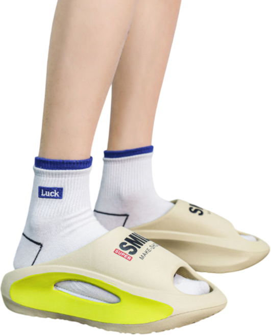 스마일 발편한 키높이 아치 슬리퍼