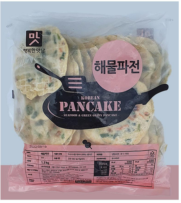 아워홈 해물파전, 1개, 1.3kg