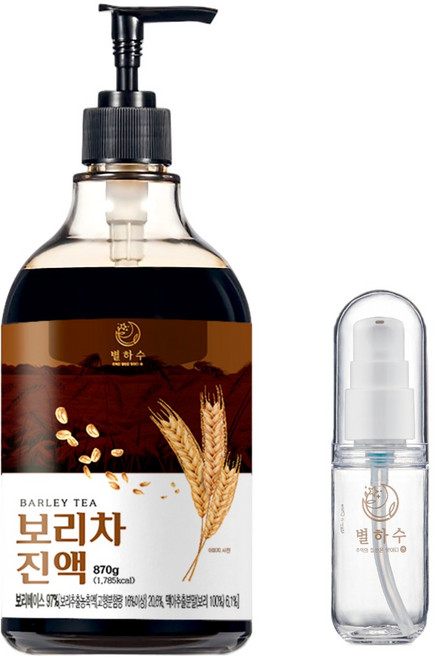 별하수 보리차원액 + 휴대용기, 870g, 1개