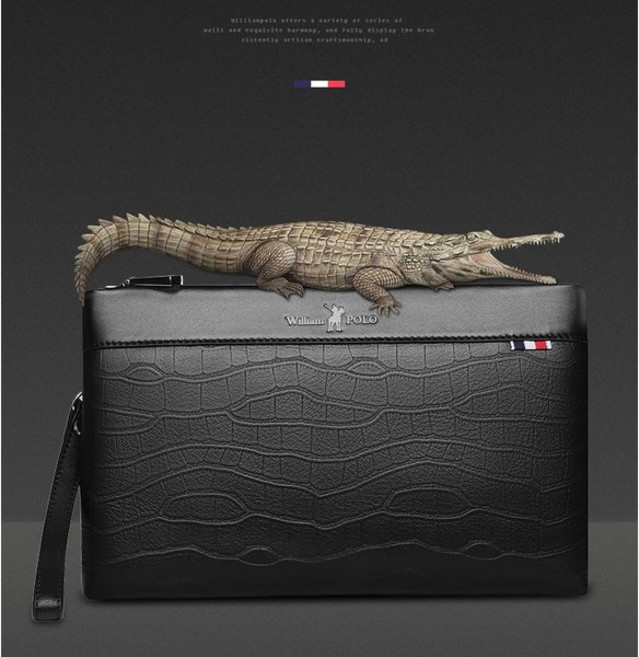 윌리엄폴로 WilliamPOLO 남성클러치백 남자 손가방 맨스백 소가죽 182112