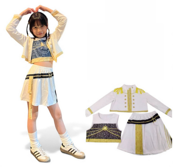 兒童表演服三件套, 米拉-100cm, 1個