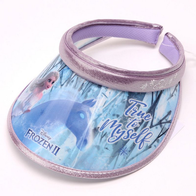 나린키즈 겨울왕국2 윈터스노우 썬캡 유아동 어린이 핀캡 햇빛가리개 썬바이저