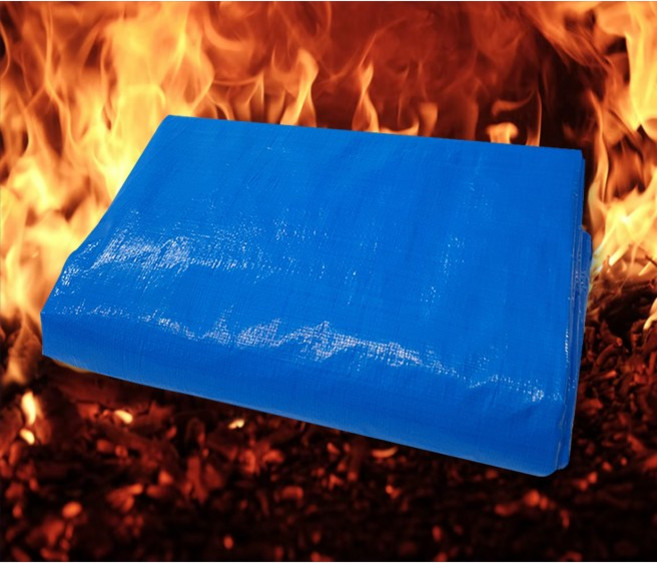 방염 그라운드시트 방수포 PE타포린 난연 방수 천막, 컷)3x4m