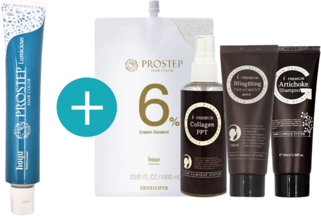 오다니 호유 프로스텝 루미셔스 염색약 멋내기 컬러 80 g 2제 무상증정, S ID 10, 1개