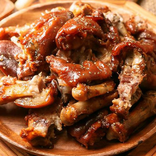 안씨네족발 미니족발 1kg 족발콜라겐 미니족 소스2종, 1개