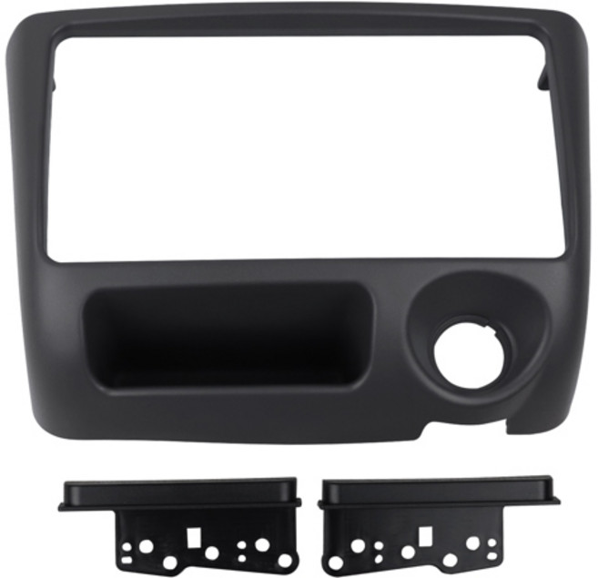 LED전구 Toyota Vitz Dash Kit 용 Double 2 Din Car Radio Frame 스테레오 GPS DVD 플레이어 설치 서라운드 트림 패널 라디오 Fascia, [02] 178x102