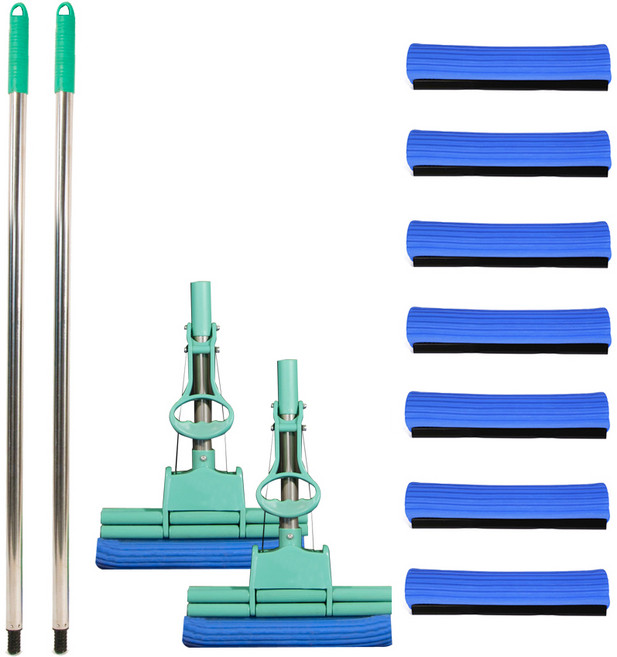 1+1 펄프청소기 밀대걸레 (+리필패드4개 추가증정), 1+1 펄프청소기(+리필7개 추가증정) S타입 민트, 1세트