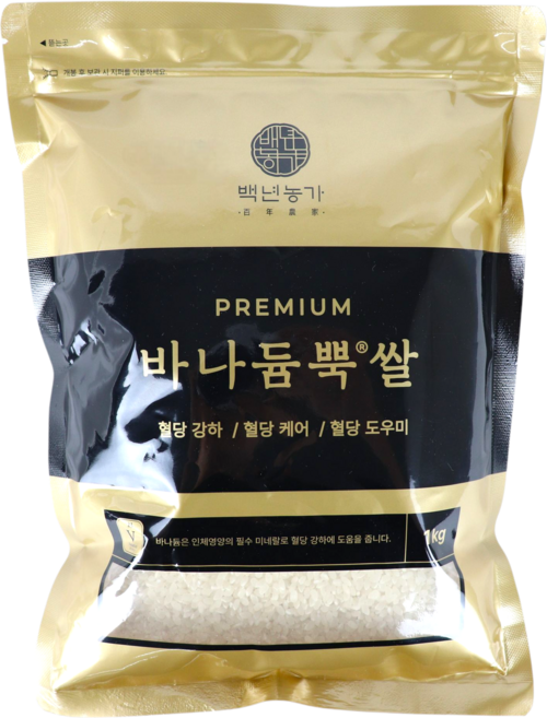 백년농가 바나듐뿍 쌀, 1kg, 10개, 상