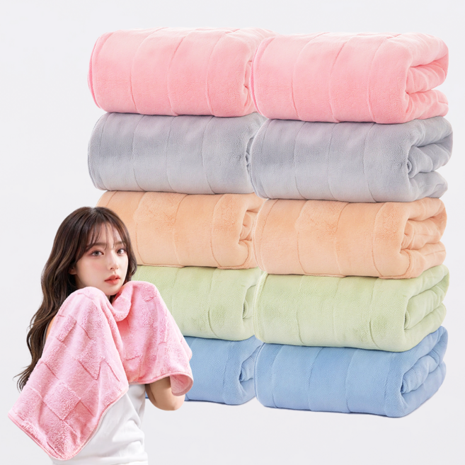 Lumiweft 프리미엄 40수 호텔수건 부드러운 데일리 타월, 10개, 혼합