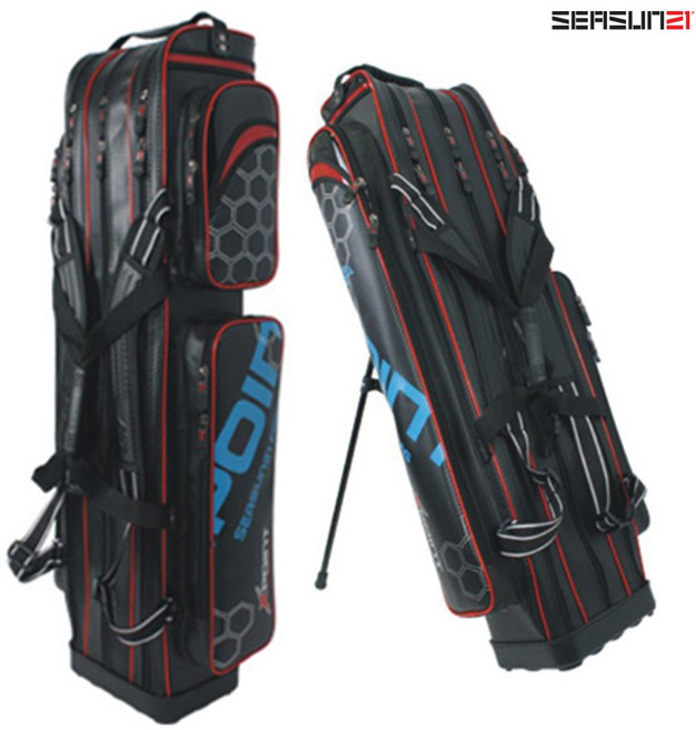 시선21 민물낚시가방 ST-S15F 5단스탠드 민물낚시대케이스 붕어낚시가방, 5단스탠드(98x35x18cm)