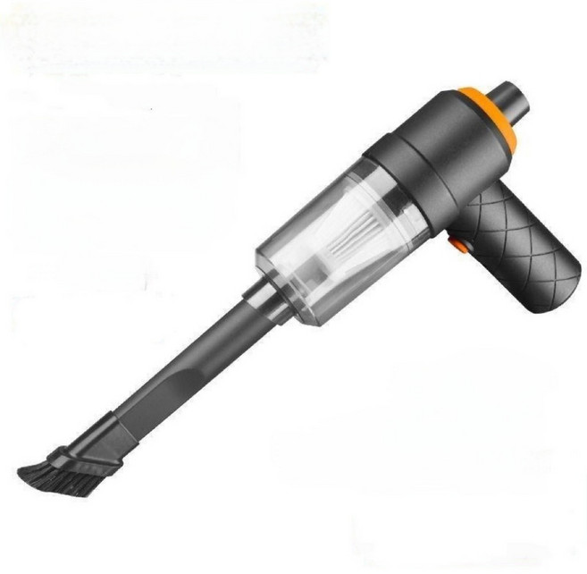 手持便攜吸塵器，車家兩用，多種配件清潔, 黑, tl1060/86/01