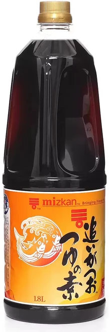 코스트코 미즈칸 쯔유(3배 농축) 1.8L [에어캡포장] + 더메이런알콜티슈, 1개