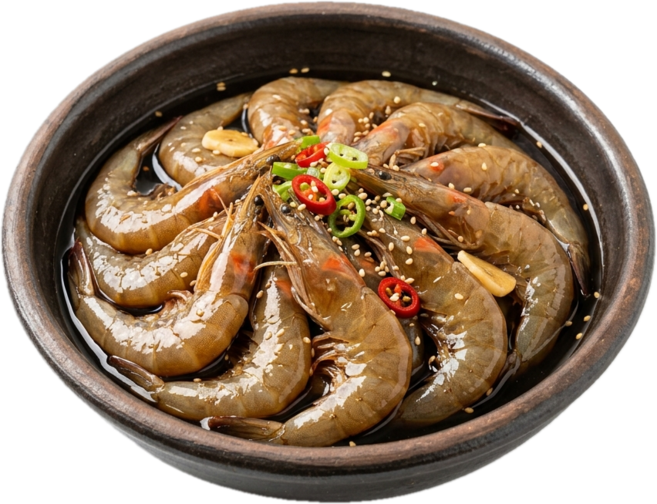 국내산 100% 수제간장으로 담근 새우장 깊은 감칠맛 프리미엄 간장새우장, 1개, 1kg