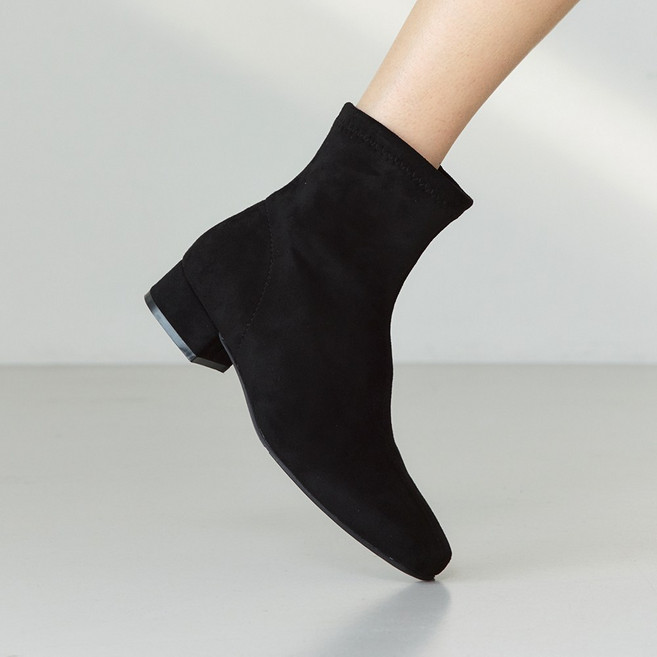 슈리오 여성 삭스핏 데일리 베이직 앵클부츠 (3cm/5cm)