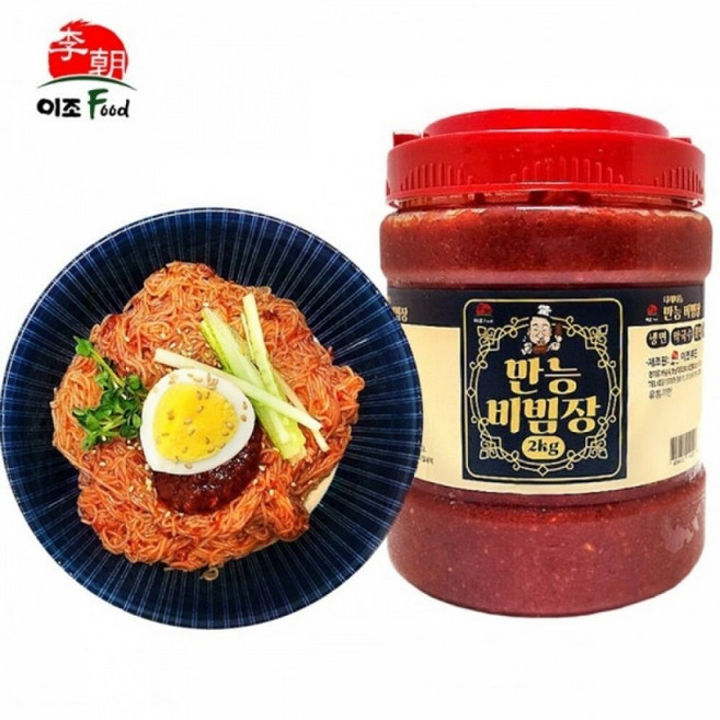 JO 만능양념장 2kg 쫄면 냉면 비빔냉면 비빔면 TRG7113-001, 1g, 1개