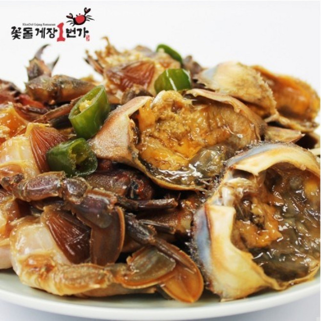 여수3대게장맛집 꽃돌게장1번가 간장돌게장, 3.5kg, 1개