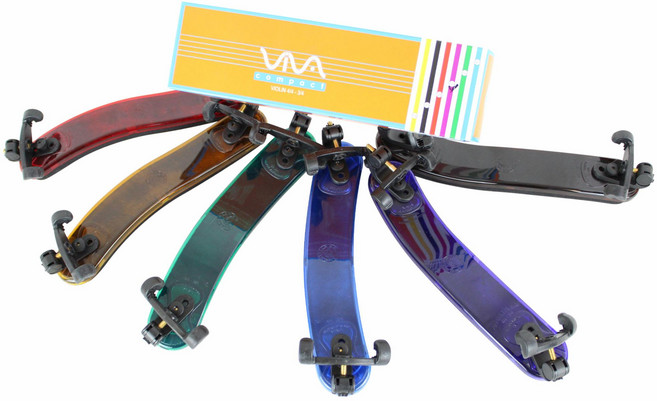 바이올린 비바 Viva La Musica 컴팩트 어깨받침 블랙, 1개