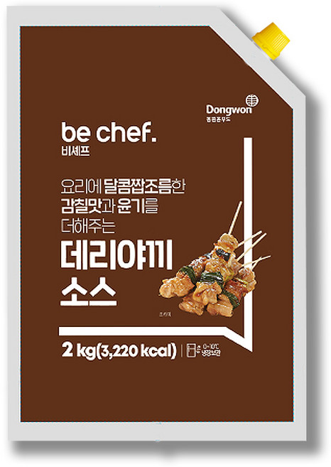아워홈 케어플러스 저당 데리야끼소스, 1개, 2kg