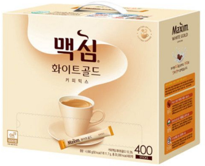 맥심 화이트골드 믹스 스틱 400T