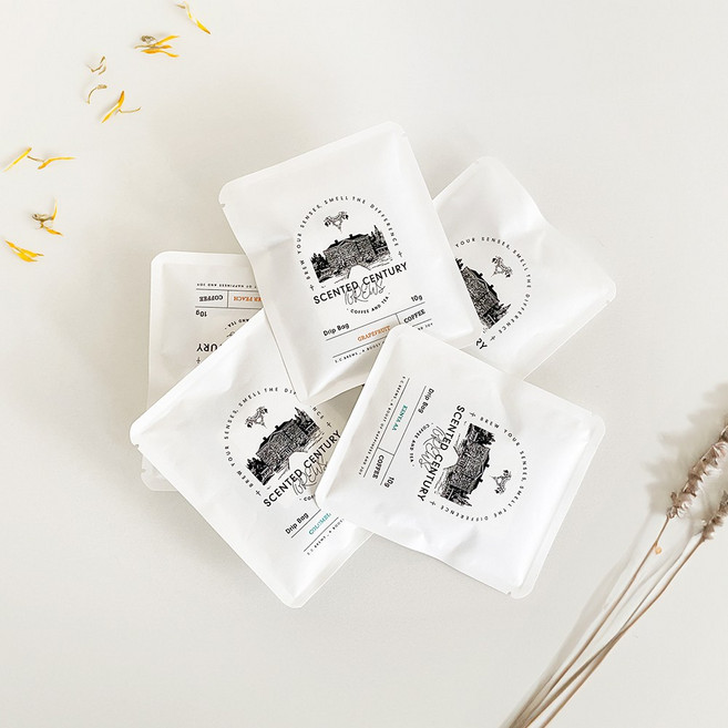 드립백 커피 센티드센츄리 5개입 1box, 1개, 50g