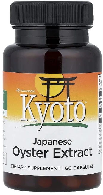 스완슨 교토 재팬 일본 굴 추출물 Japanese Oyster 캡슐 60정, Swanson (스완슨) Swanson, 교토, 굴 추, 1개 - 쿠팡