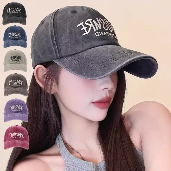 에테르넬 빈티지 워싱 볼캡