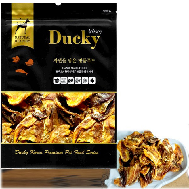 오리 갈메기살 100g 수제 애견간식, /, 1개