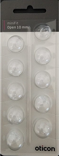 보청기 이어돔-오픈 돔 1판(10개입)-Open Dome-보청기 이어팁 오티콘 Oticon, 8mm, 1개