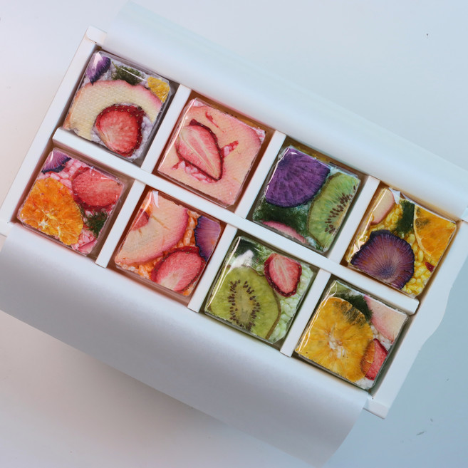 어버이날 스승의날선물 과일강정 답례품세트 8구 16개입