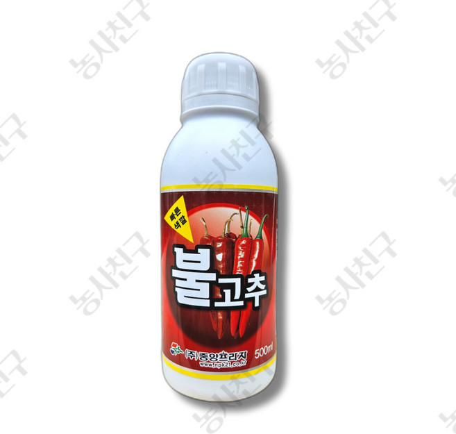 불고추 고추 착색제 당도 비대제 농사친구 스포이드 세트, 1개, 1개, 500ml