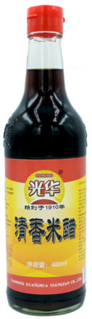 왕부정 중국식품 중국 쌀식초 간장식초 칭샹 청향 식초 480ml 1병, 1개