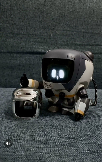 나비 다사이모찌 3세대 2세대 남친선물 대시보드 피규어 반려로봇 헬멧 교체용, 1개, 크롬