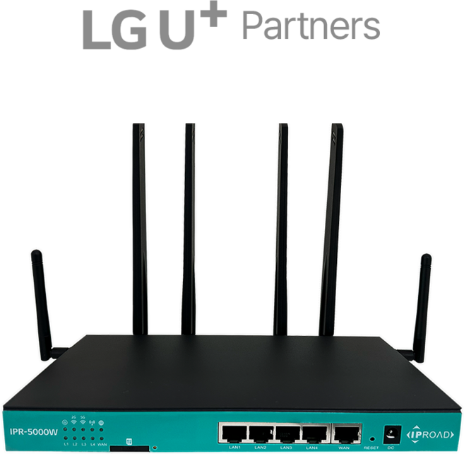 IPR-5000W 5G 라우터 무선 와이파이 데이터 유심 태양광 CCTV, 1개