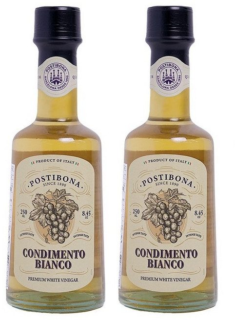 포스티보나 프리미엄 화이트 발사믹식초, 2개, 250ml