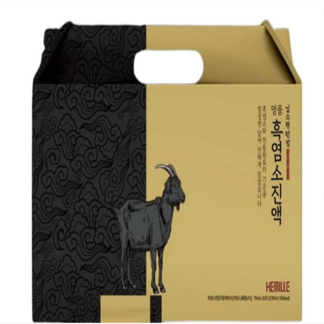 헤밀레 김소형 원방 흑염소 진액 30p, 2.1L, 1박스