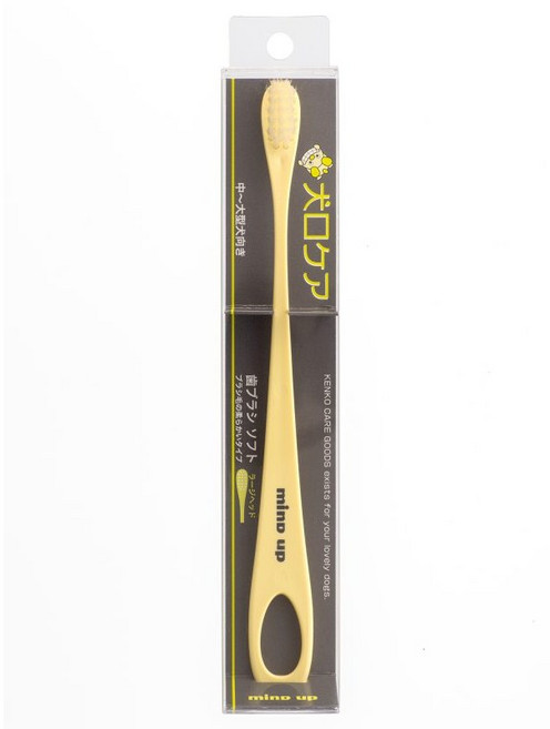 일본 마인드업 켄코케어 강아지 칫솔 (잇몸이 약한 중형견 대형견용), 강아지용, 1개