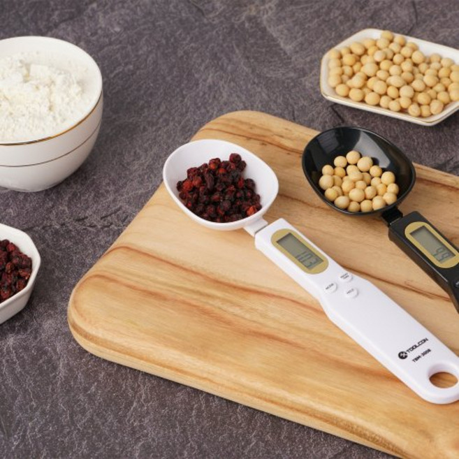 툴콘 TBM-300 디지털 스푼저울 0.1g 정밀계량 제과용 베이킹용, TBM-300B 블랙