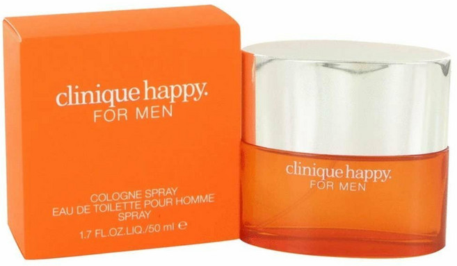 Cologne클리니크 해피 콜로뉴 오 드 토일렛 스프레이 1.7온스, 50ml, 1